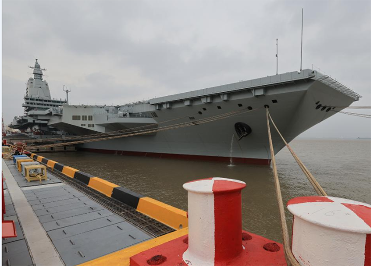 喜訊:航空母艦-福建艦出海開(kāi)展首次航行試驗(yàn)